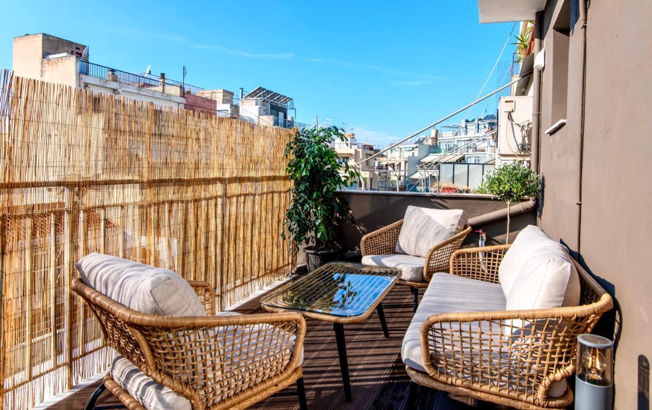 Stunning 2-Bedrooms Apartment In The Heart Of Athene Buitenkant foto
